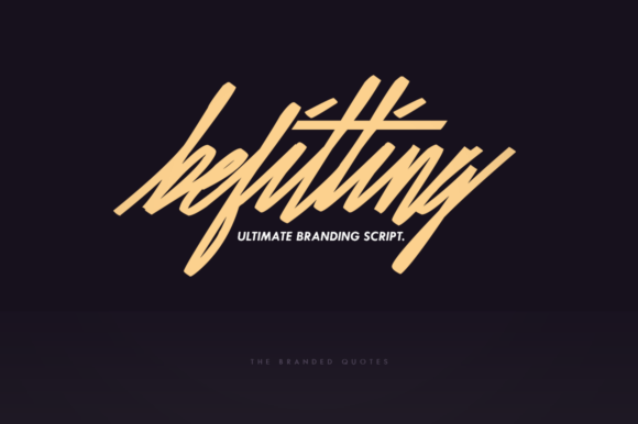 Befitting Font: Elevating Digital Brand Identity