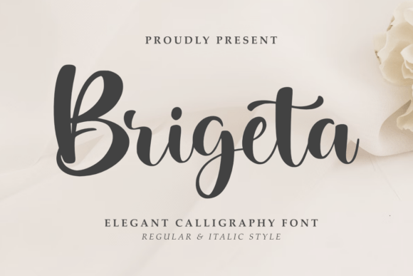 Brigeta: A Handwritten Font for Modern Branding