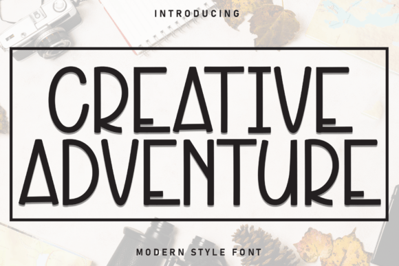 Creative Adventure: A Handwritten Font for Web Design