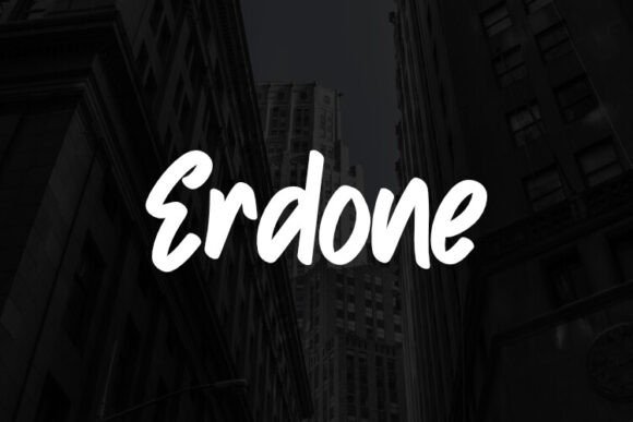 Erdone Font Review: A Versatile Typeface for Branding