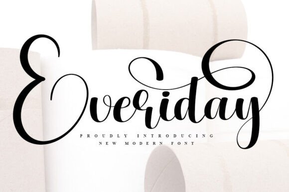 Everiday Font: A Fresh Typeface for Crafters