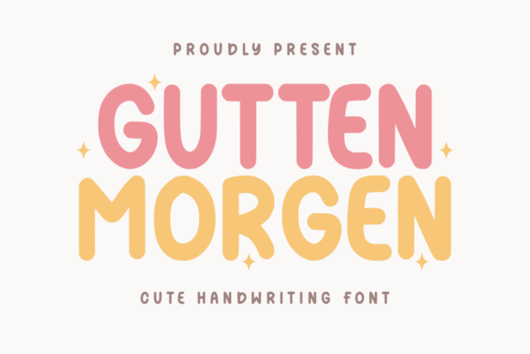 Gutten Morgen Font: Elevate Your Brand Identity