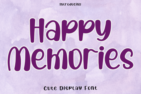 Happy Memories Font: A Fresh Script for Modern Branding