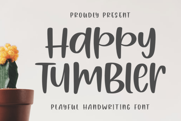 Happy Tumbler Font: A Playful Script for Branding