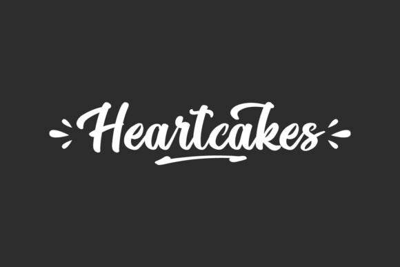 Heartcakes: A Romantic Script Font for Branding