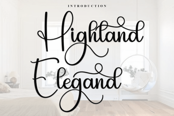 Highland Elegand: A Warm Typeface for Editorial Design