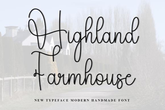 Highland Farmhouse: A Refined Script Typeface
