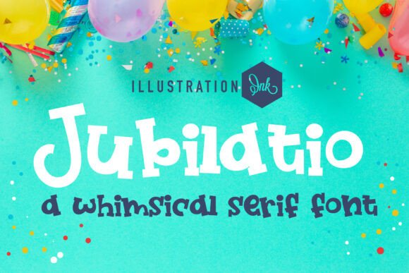 Jubilatio: A Whimsical Hand-Crafted Font for Makers