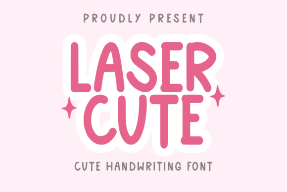 Laser Cute: A Whimsical Typeface for Brand Identity