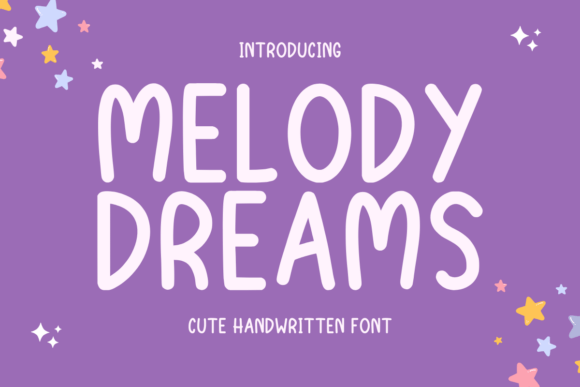 Melody Dreams: A Playful Handwritten Font for Editorial Design