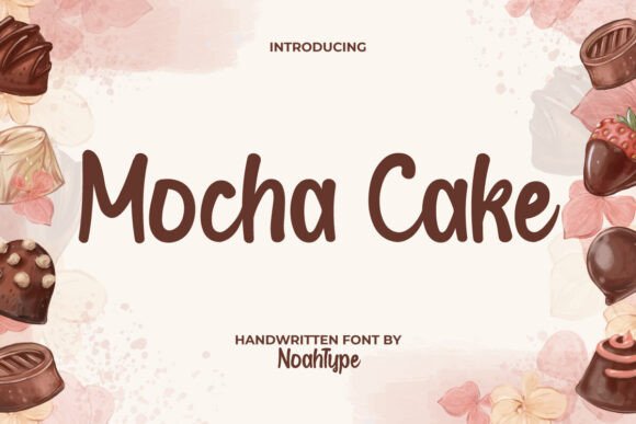 Mocha Cake Font: A Sweet Typeface for Crafters
