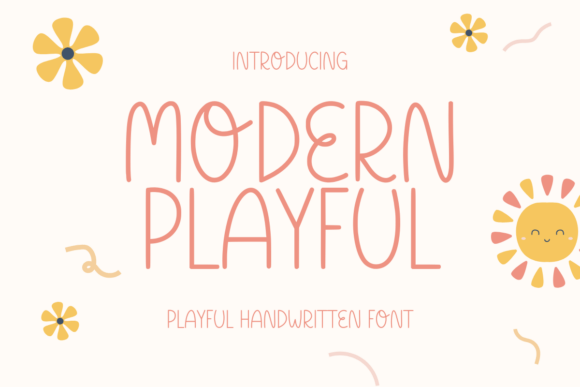 Modern Playful: A Handwritten Font for Makers