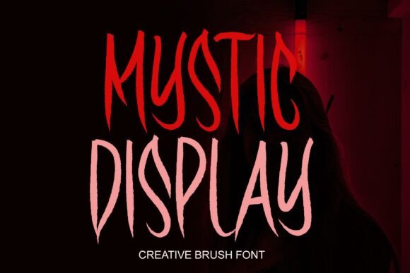 Mystic Display: A Bold Script Typeface for Editorial Design