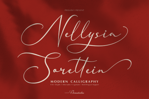 Nellysia Sorettein: A Premium Script Font for Marketers