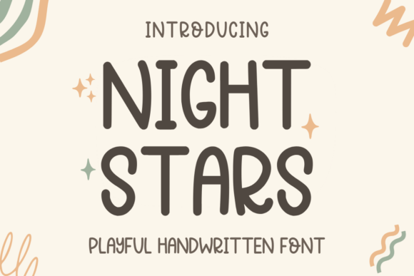 Night Stars Font: A Playful Typeface for Social Campaigns