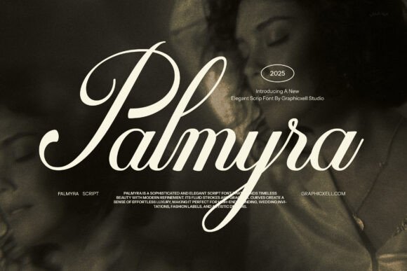 Palmyra: A Graceful Script Typeface for Editorial Design