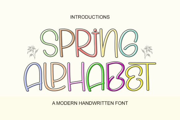 Spring Alphabet: A Bold Typeface for Campaign Clarity