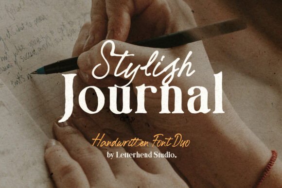 Stylish Journal Font for Small Business Branding